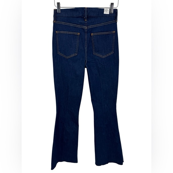 Frank & Eileen Flannigan Indigo Flare Jean ITALIAN POWER DENIM Sz 27 B2640 - Picture 4 of 7